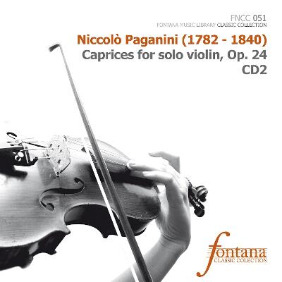 Caprices for solo violin, Op. 24 CD2